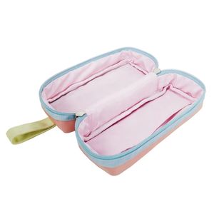 Sac à maquillage personnalisé en tissu, sac d'école mignon avec trousse à crayons pour étudiants, fermeture éclair - Product Image 5