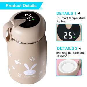 Termos Ecológicos de Acero Inoxidable con Pantalla de Temperatura, Botellas de Agua Inteligentes para la Escuela, Viajes, Deportes y Actividades al Aire Libre - Product Image 3
