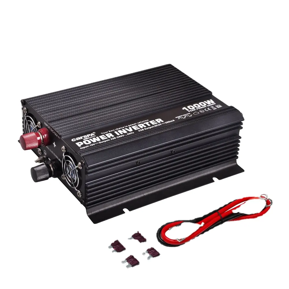 Professional Factory1000w 12v 24v Dc To Ac 220v Off Grid Modified Sine Wave Power Inverter For Home Use Off-gird Solar System