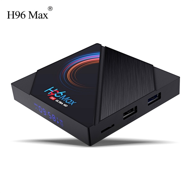 Android 10.0 Smart TV Box H96 H616 2.4G 5G Dual Wifi 6K HDR 2GB 4GB RAM 16GB 32GB 64GB ROM Set Top Box H96 MAX H616