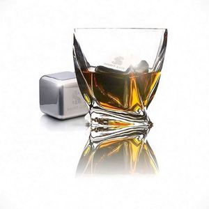 OEM Cheap Price Custom Stainless Steel Whiskey Stones Metal Reusable Ice <b>Cubes</b> for Bar - Product Image 2