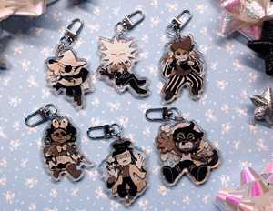OEM Odm Character Acrylic in Stars <strong>Time</strong> 2 5 Colorful Acrylic Charms - Product Image 3