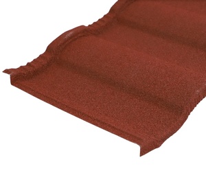 Materiales de construcción de tejas metálicas revestidas de piedra impermeables de calidad de fabricación de China al mejor precio para la construcción de casas - Product Image 1