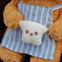 Série de jouets en peluche Chef de dessin animé - Adorable poupée en peluche câlin (ours, éléphant, koala, panda), cadeau d'anniversaire parfait pour les enfants