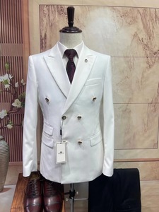 Vente en gros affaires rose hommes costumes tenue décontracté bureau de travail haut de gamme personnalisé blazer mode surdimensionné hommes pantalon manteau - Product Image 6