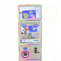 Machine de jeu d'arcade à monnayeur pour enfants Toda Cartoon 100 mm, capsules de 100 mm pour distributeur automatique