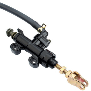 Rear Brake Booster Pump With <b>Cup</b> <b>One</b> Piece Hydraulic Foot Brake For Off-road Motorcycle Aluminum Alloy MP-1075-BK - Product Image 3