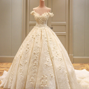 Abito <span class=keywords><strong>da</strong></span> sera lungo in tulle con applicazioni a cuore e spalle scoperte, stile principessa, per ballo di fine anno e matrimoni - Product Image 4