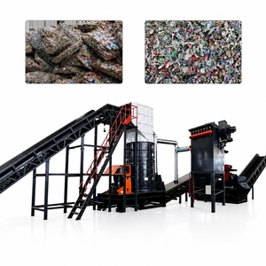 Ligne de production de recyclage de ferraille de déchets automobiles, broyeur de métaux robuste 32KW 300-500kg/jour avec moteur et boîte de vitesses - Product Image 1
