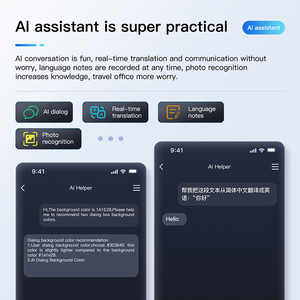 2025 <span class=keywords><strong>New</strong></span> gs380 thông minh dịch Kính photochromic ống kính ai trợ Lý Dịch thiết bị ngôn ngữ dịch kính với máy ảnh - Product Image 5