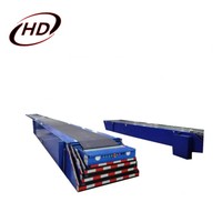 Convoyeur à bande télescopique pour le chargement et le déchargement de conteneurs, sacs et cartons de camions, prix compétitif, acier au carbone, bande PVK, CE