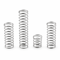 Ressorts de compression en acier inoxydable, style spirale, usage industriel, personnalisables, différentes tailles, charge droite/gauche
