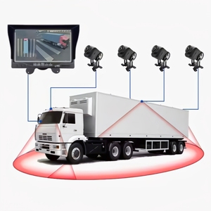 360 độ AHD DVR 7 9 10 inch xe Hệ thống camera với hỗ trợ đảo ngược cho xe tải và xe buýt - Product Image 2
