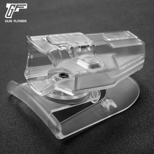 Niveau Ii Owb Frosted Clear Met Duidelijke Riem Peddel Polymeer Tactische Holster - Product Image 3