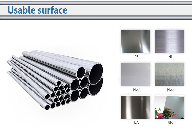 Stainless steel pipe ASTM A240 A554 SS304 1.4301 321 904L 201 316L 316 310S 440 SS tube round square pipe inox seamless