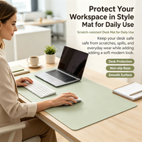 Tapis de protection de table en silicone avec logo personnalisé, grand, imperméable, antidérapant, pour la maison, le bureau, les enfants, l'art et l'artisanat