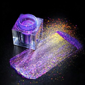 ผงสีเครื่องสำอางคาเมเลี่ยน สีรุ้งโอปอล สีม่วงทองประกายชิมเมอร์ ผงสีออร์แกนิกสำหรับแต่งหน้าและงานศิลปะ - Product Image 1