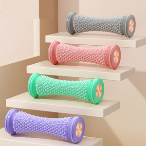Rouleau de massage Shiatsu pour les pieds LADYGLOW avec logo personnalisé, pour le yoga, le Pilates, le fitness, le massage, rouleau de massage portable pour les pieds - Product Image 1