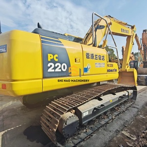 Excavadora Usada KOMATSU PC220, 95% Original de Marca Japonesa, Maquinaria de Minería, Excavadora Hidráulica Usada en Venta - Product Image 1
