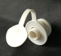 Bouchon de vidange en plastique pour glacière rotomoulée, joint en caoutchouc anti-fuite, bec de vidange fileté pour glacière, pièces de rechange