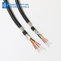 Cable de Cadena de Energía Blindado ZD-TRVVP 300/300V, Vida Útil de 3 Millones de Ciclos, Alta Flexibilidad, Fuerte Interferencia Electromagnética