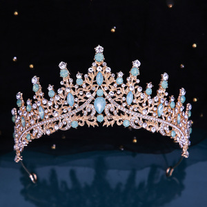 Copricapo di lusso <span class=keywords><strong>per</strong></span> festa da <span class=keywords><strong>sposa</strong></span> diadema da <span class=keywords><strong>sposa</strong></span> principessa <span class=keywords><strong>accessori</strong></span> <span class=keywords><strong>per</strong></span> <span class=keywords><strong>capelli</strong></span> con strass di cristallo <span class=keywords><strong>sposa</strong></span> corona rosa opale - Product Image 5