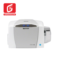 Imprimante d'identification directe sur carte 300 DPI FAR GO C50, imprimante de badges PVC simple face, 150 cartes par heure pour les programmes de cartes de membre