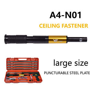 Pistola de Clavos Neumática Industrial de Acero Silenciosa para Concreto, Herramienta de Fijación Accionada Ajustable, Garantía de 3 Años, Venta al Por Mayor de Fábrica OEM - Product Image 4