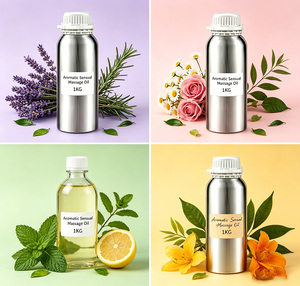 Huile de Massage Concentrée Aromatique Sensuelle en Gros pour Usine, Base d'Huile de Massage Personnalisée pour Soins Corporels en Spa, Usine Chinoise - Product Image 2