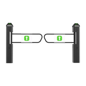 All'ingrosso supermercato di sicurezza ingresso automatico meccanico dell'oscillazione barriera porta cancello con sensore DC24V Brushless - Product Image 1