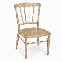 Chaise Chiavari Napoléon à structure en fer, finition peinture cuite, durable et imperméable pour l'extérieur, salon, salle à manger, banquets d'hôtel