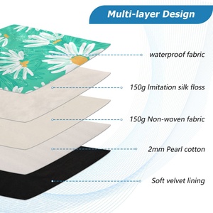 Funda acolchada portátil para laptop de 14-15 pulgadas con logotipo personalizado, bolsa con cremallera, funda protectora para laptop para mujer - Product Image 4