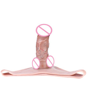 Pantalones con Pene Realista de Silicona Líquida para Adultos, Simulación Natural, Dildo con Correa para <span class=keywords><strong>Juegos</strong></span> de Mujeres - Product Image 2