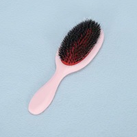 Brosse à cheveux en nylon à poils doux pour femme, coussin imperméable, pour nettoyer et coiffer les cheveux, peigne à poignée, brosse à cheveux