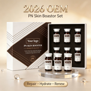 โลโก้ของคุณ PN Skin Booster Ampoule 3ml ไฮยาลูรอนิค แอซิด PDRN เซรั่มบำรุงผิวหน้า ซ่อมแซม ฟื้นฟู บำรุงผิวชุ่มชื้น OEM แบรนด์ส่วนตัว - Product Image 1