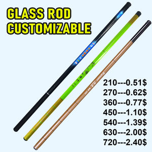 Début 0.51usd vente en gros de cannes à pêche bon marché ébauches télescopiques <span class=keywords><strong>canne</strong></span> à pêche de construction personnalisée en fibre de verre - Product Image 2