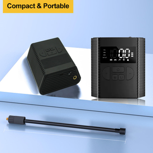 Inflador de Neumáticos Portátil, Compresor de Aire Eléctrico de 150 PSI con Luz LED para Motocicleta, Balón, Automóvil - Product Image 6