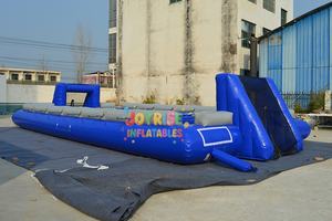 Terrain de football humain de château gonflable interactif et terrain à bulles comportant des jeux de football et de football en forme de terrain de piscine - Product Image 5