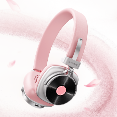 1MORE CLASSIC HQ36 Retro Over-Ear Wireless Headphones LDAC Dynamic Drivers Leather Design-Audiophile Grade Travel Mobile Phones