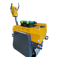 Compacteur à rouleaux vibratoire à double tambour haute efficacité MAXMACH, moteur diesel, rouleau compresseur routier à pneus avec moteur Changchai