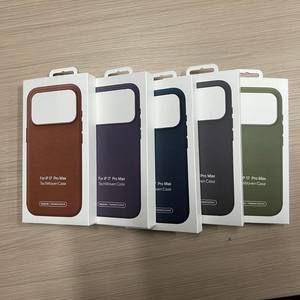 Nuova Custodia per <span class=keywords><strong>iPhone</strong></span> 17 Pro Max 2025 con Texture Lino, Custodia TechWoven Personalizzabile con Logo e Funzione Cordino per <span class=keywords><strong>iPhone</strong></span> 17 - Product Image 2