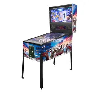 Nuovo arrivo flipper virtuale 49 "4K LED con luci RGB sotto cabina flipper digitale Multicade FX2 FX3 giochi