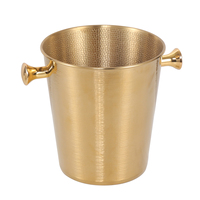 Accessoires de Bar en acier inoxydable OEM, Direct d'usine, personnalisé, bouteille de bière de mariage, seau à glace de Service à Double paroi