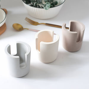 Soporte de esponja de tierra de diatomeas Estante de esponja de diatomita para cocina y baño - Product Image 4