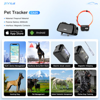Collar de Adiestramiento GPS para Perros de Razas Medianas/Grandes, 4G LTE, WiFi, GSM, Beidou, AGPS, Rastreo, Vibración, Estimulación, PC/Android, 1 Año