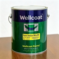 Peinture époxy liquide Wellcoat 3,5 L haute couvrance, anti-jaunissement, pour bateaux et décoration murale intérieure, application au pinceau
