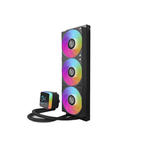 SUMOND 2025 diskon besar 360mm ARGB AIO CPU cairan pendingin air sistem pendingin Radiator kompatibel AMD Ryzen