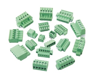 Wanjie khối thiết bị đầu cuối/<span class=keywords><strong>PCB</strong></span> khối thiết bị đầu cuối/pluggable khối thiết bị đầu cuối pluggable mùa xuân khối thiết bị đầu cuối với mặt bích 3.5 - Product Image 2