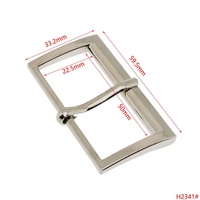 Grosir gesper sabuk serbaguna Anti karat 25mm 30mm 38mm 50mm gesper Pin mewah kustom gesper sabuk logam untuk tas garmen