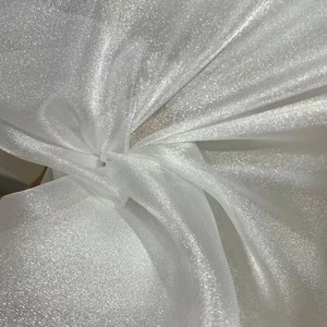 DELACE – tissu en fil flash brillant trois couleurs, paillettes de haute qualité, <span class=keywords><strong>organza</strong></span> <span class=keywords><strong>blanc</strong></span> nacré pour robe de mariée, Offre Spéciale - Product Image 4